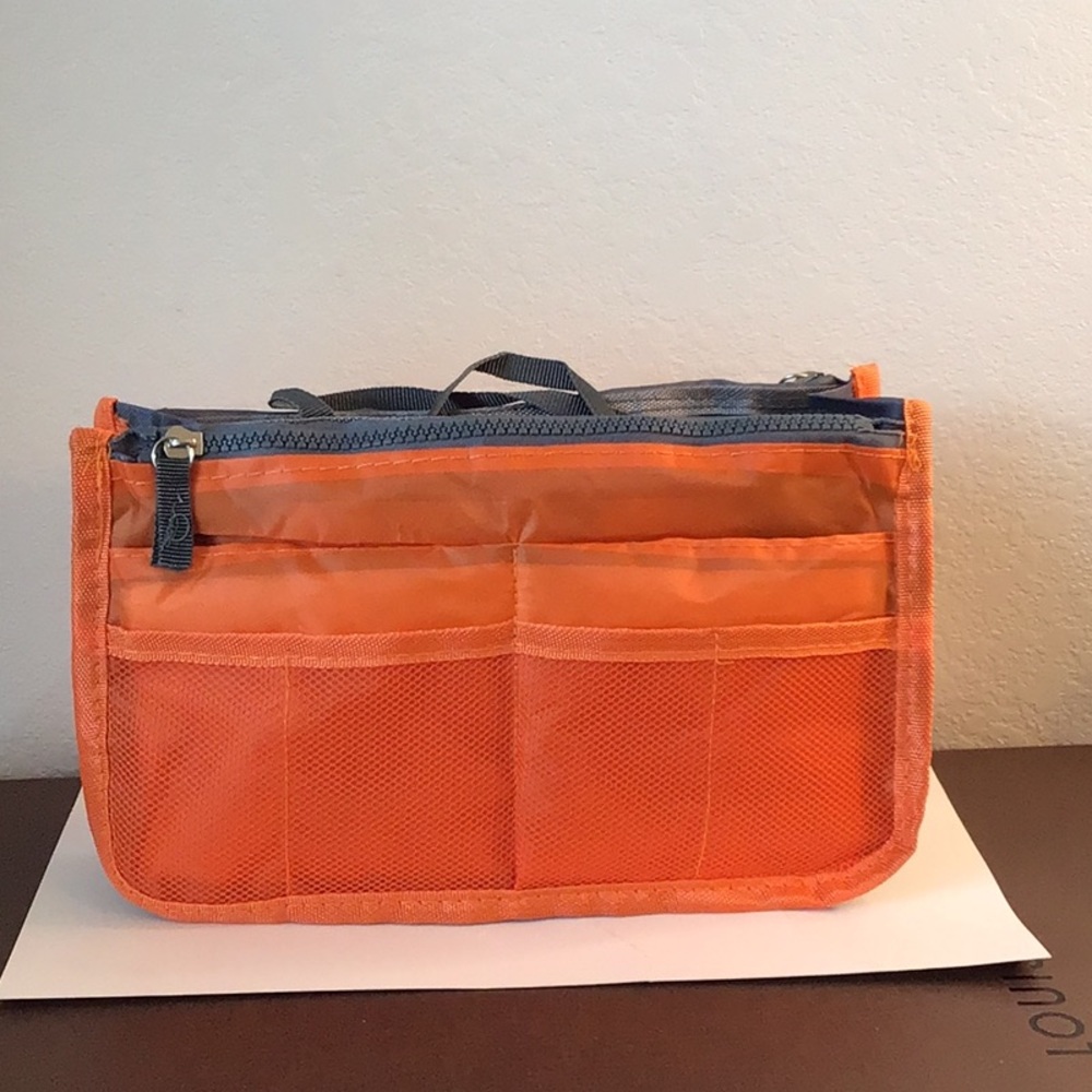 Orange Bag Organizer NWOT